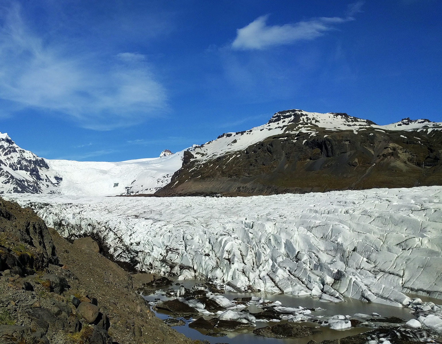 Svínafellsjökull glacier, Iceland