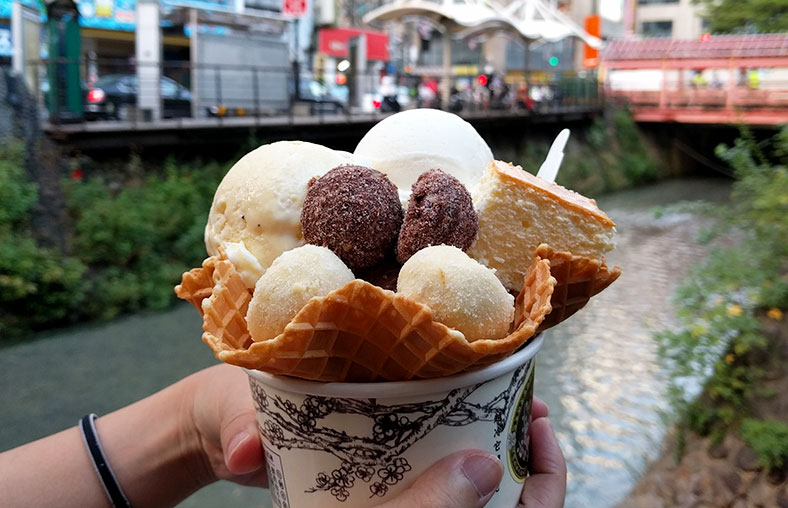 Ice cream in Taichung