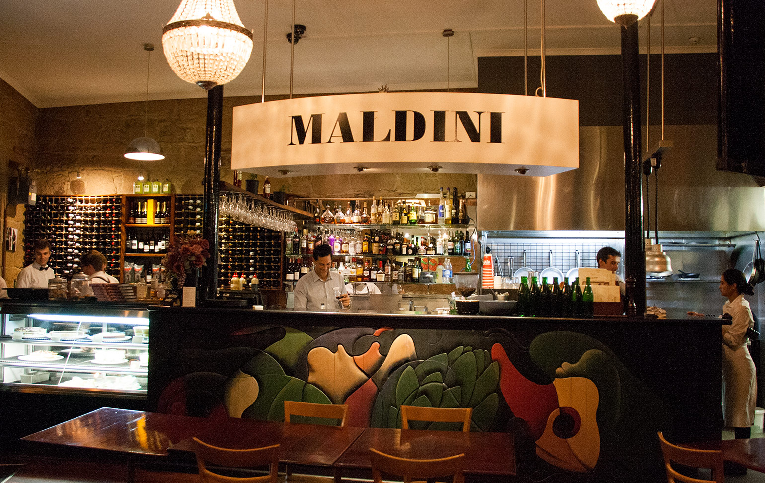 Maldini restaurant, Salamanca Place