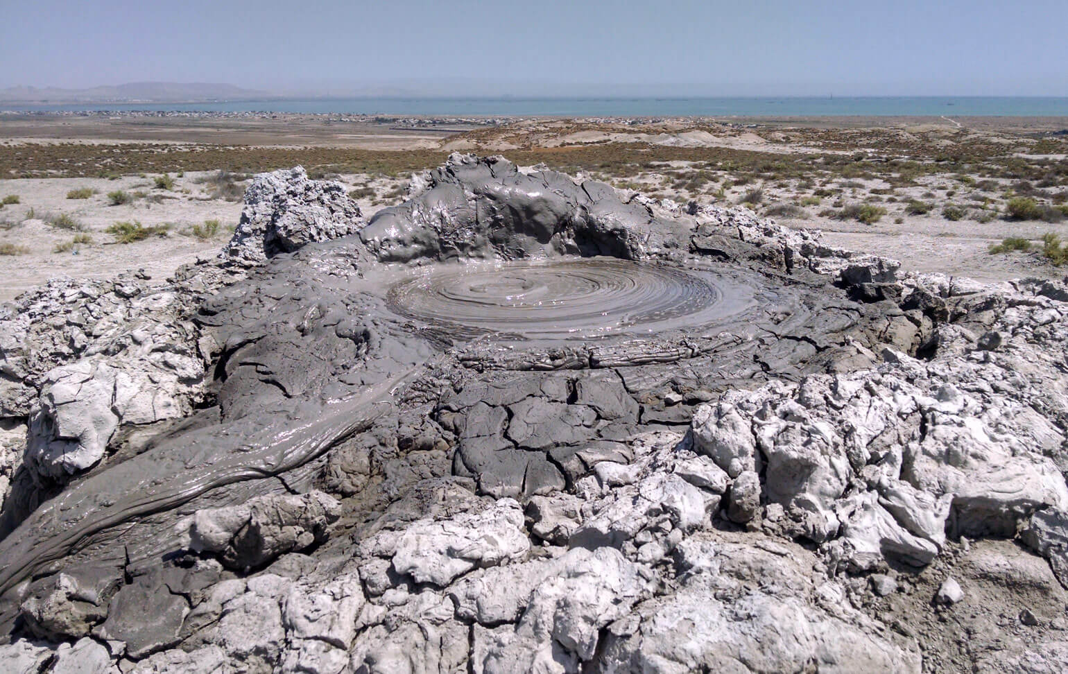 Mud volcanoes, Baku
