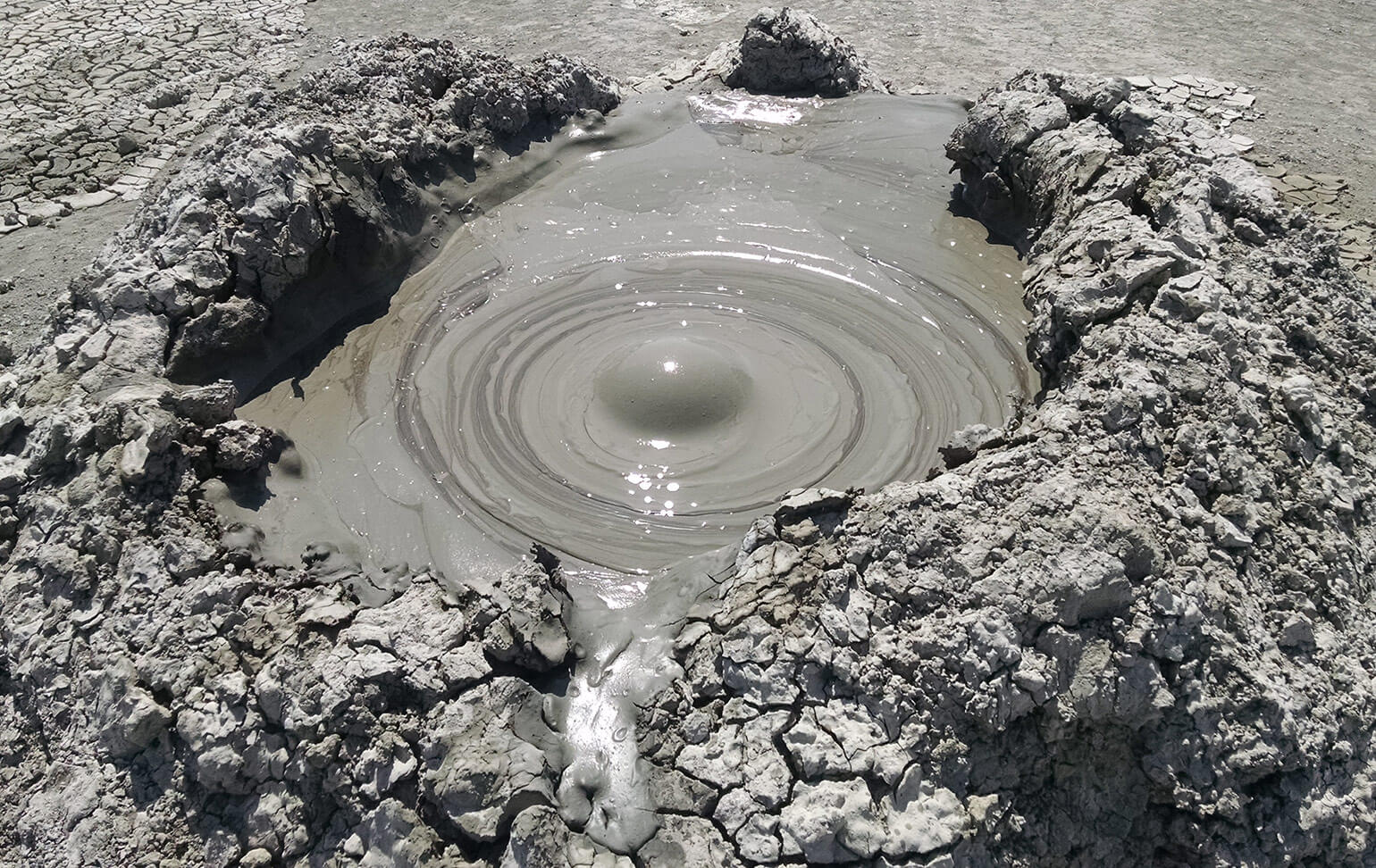 Mud volcanoes, Baku