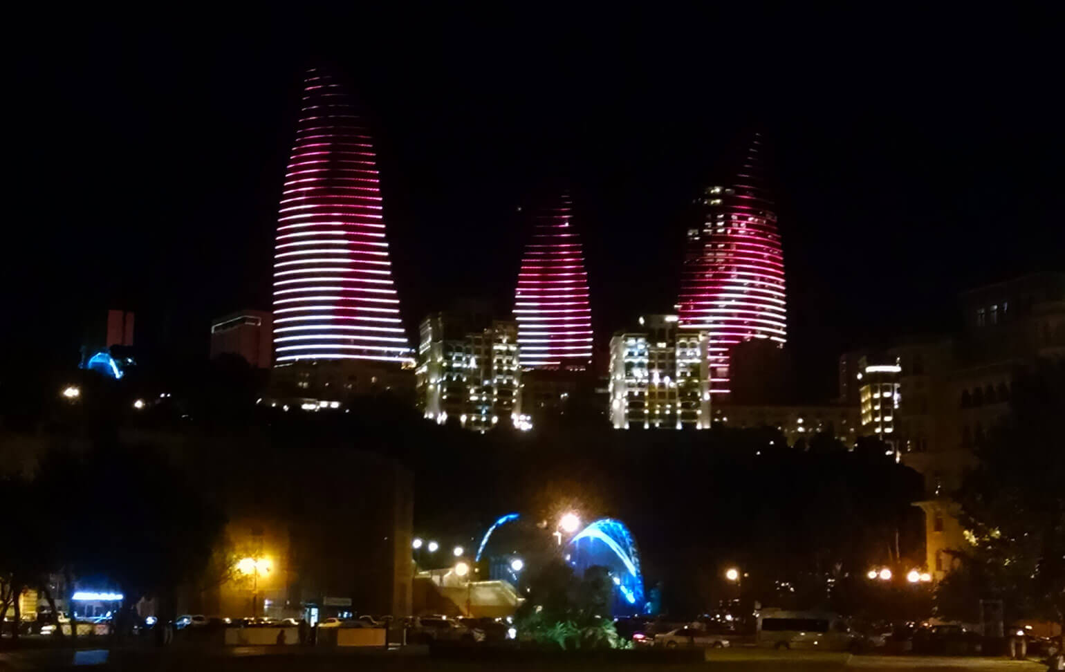 Flame Towers, Baku