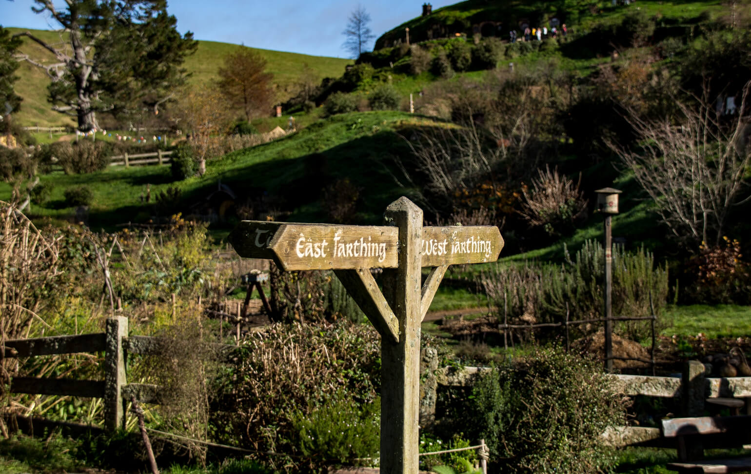 Hobbiton sign