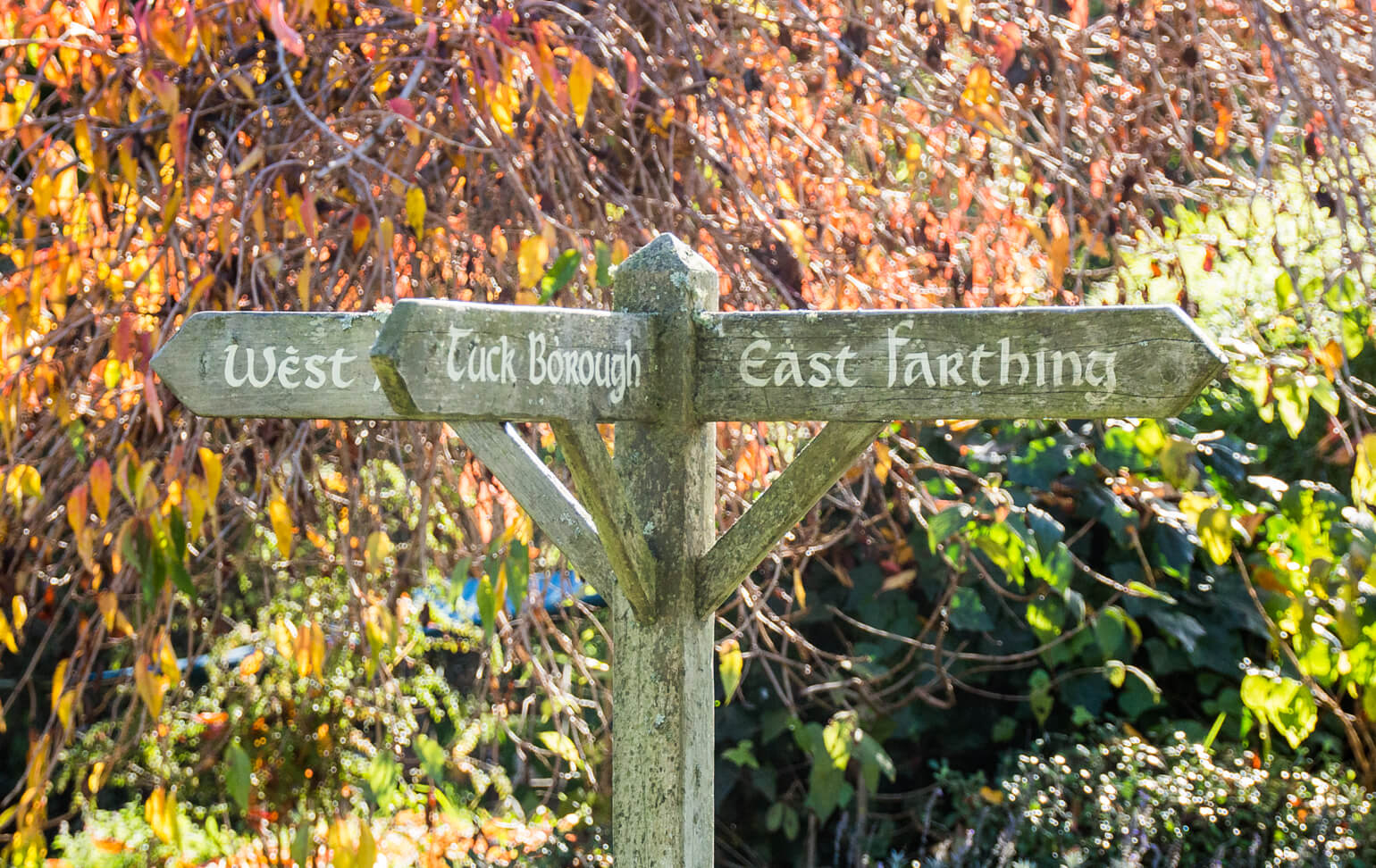 Hobbiton sign