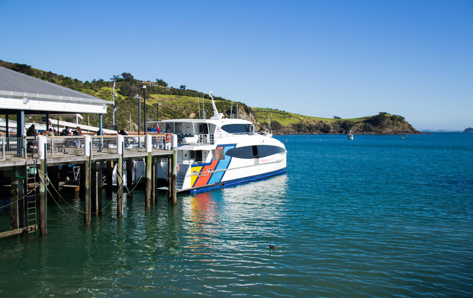The ferry in Matiatia, Waiheke Island