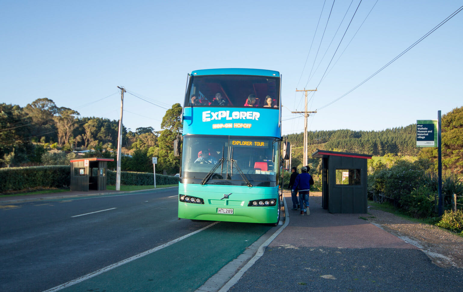 Waiheke's hop-on hop-off bus