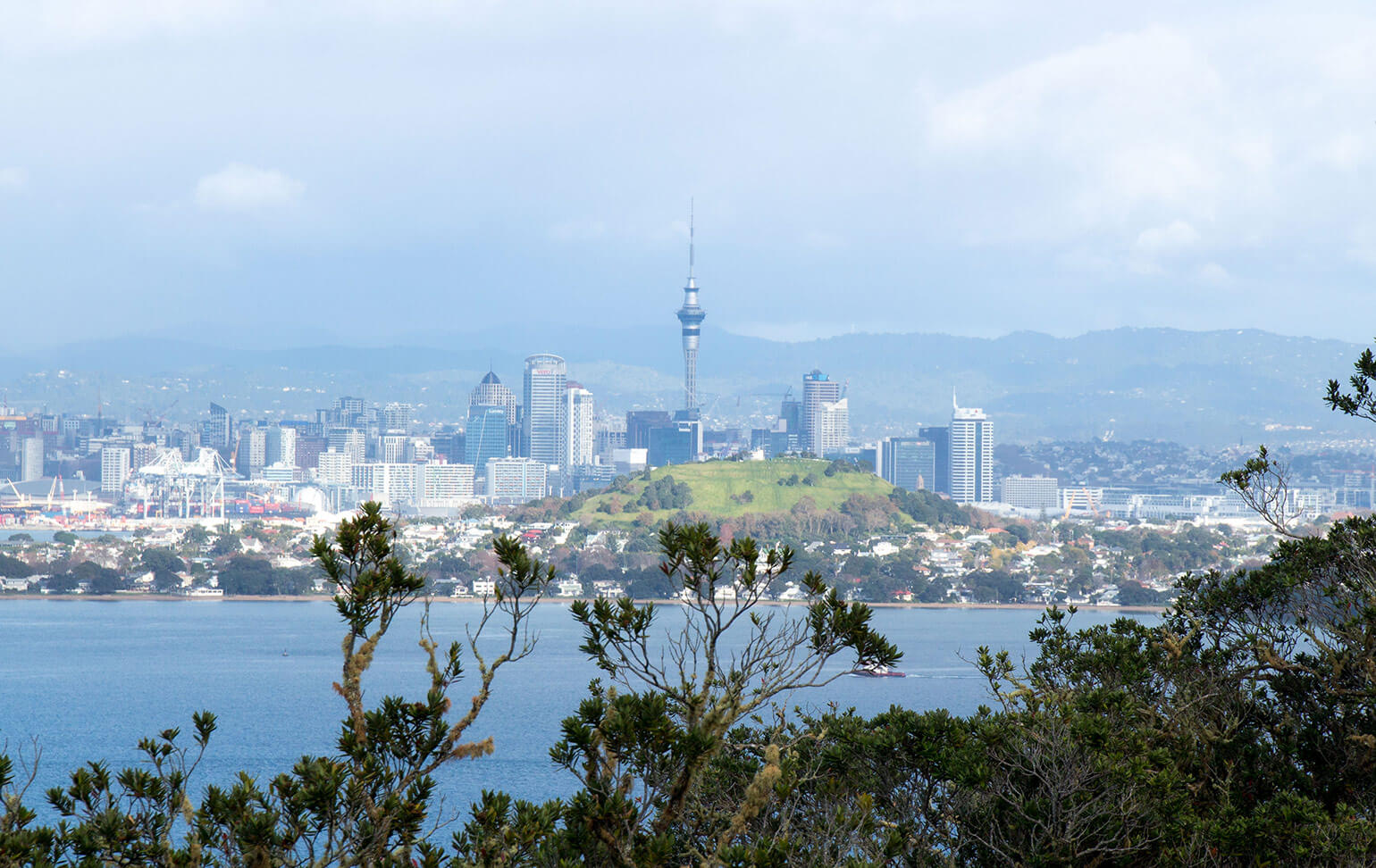 Auckland CBD from Rangitoto