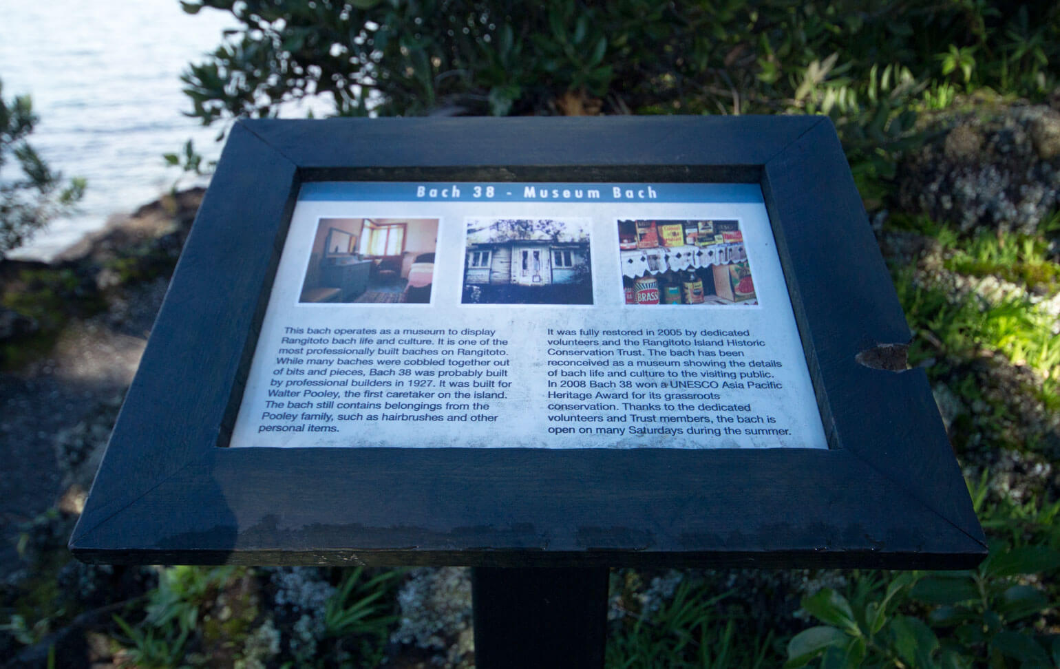 Bach 38 sign