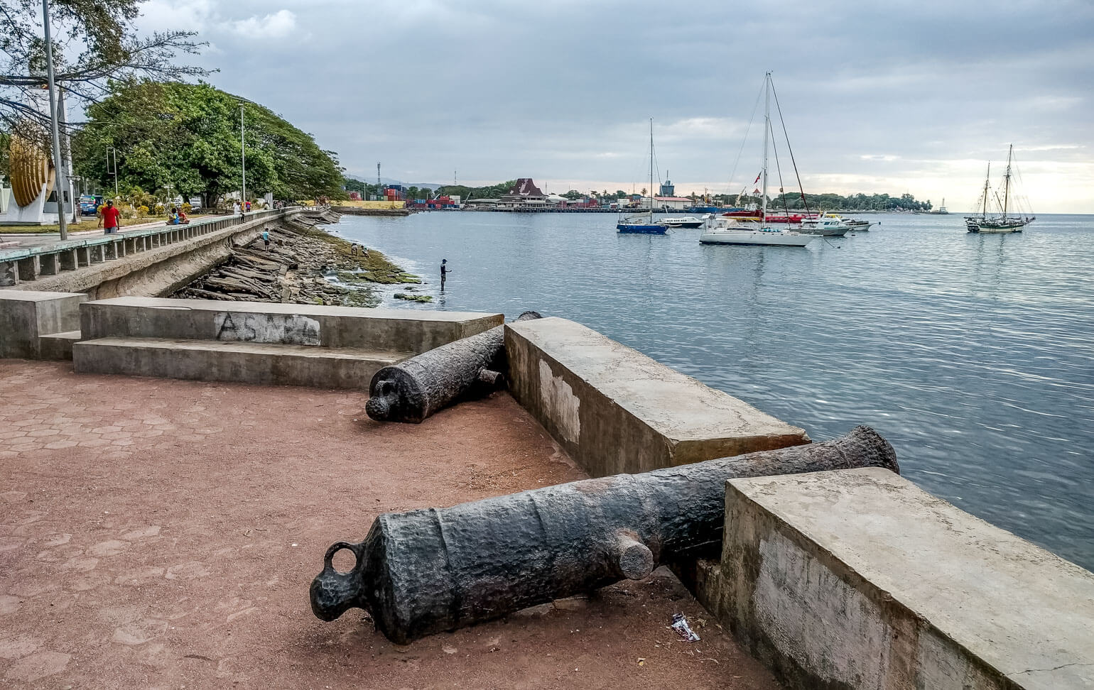 Dili's waterfront