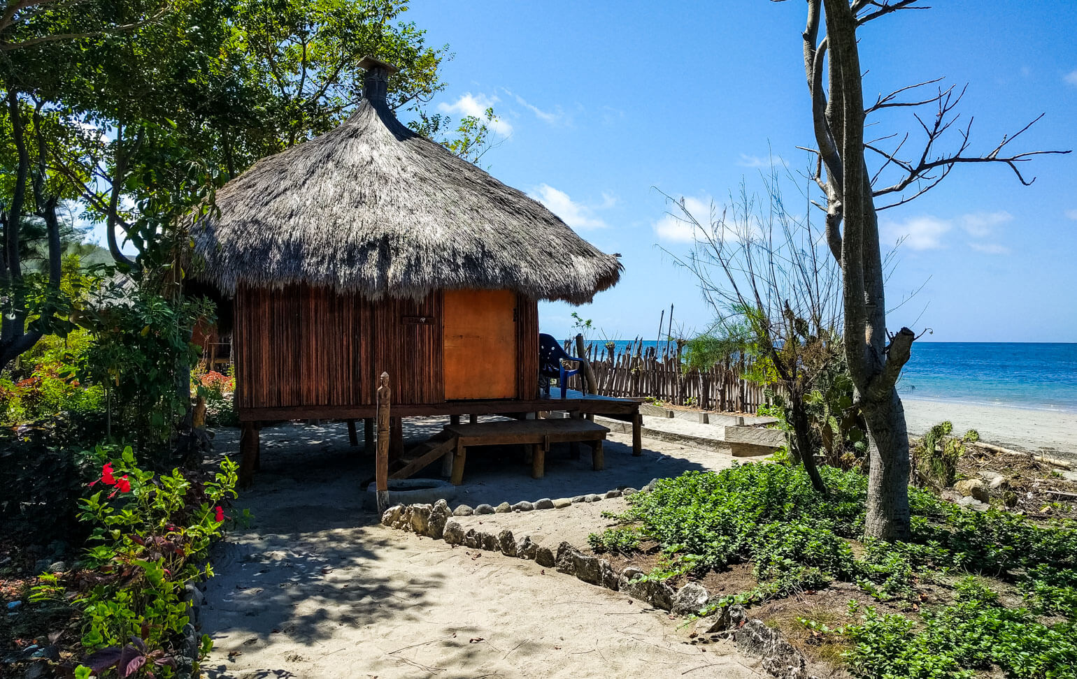 Hut at Barry's Place, Atauro