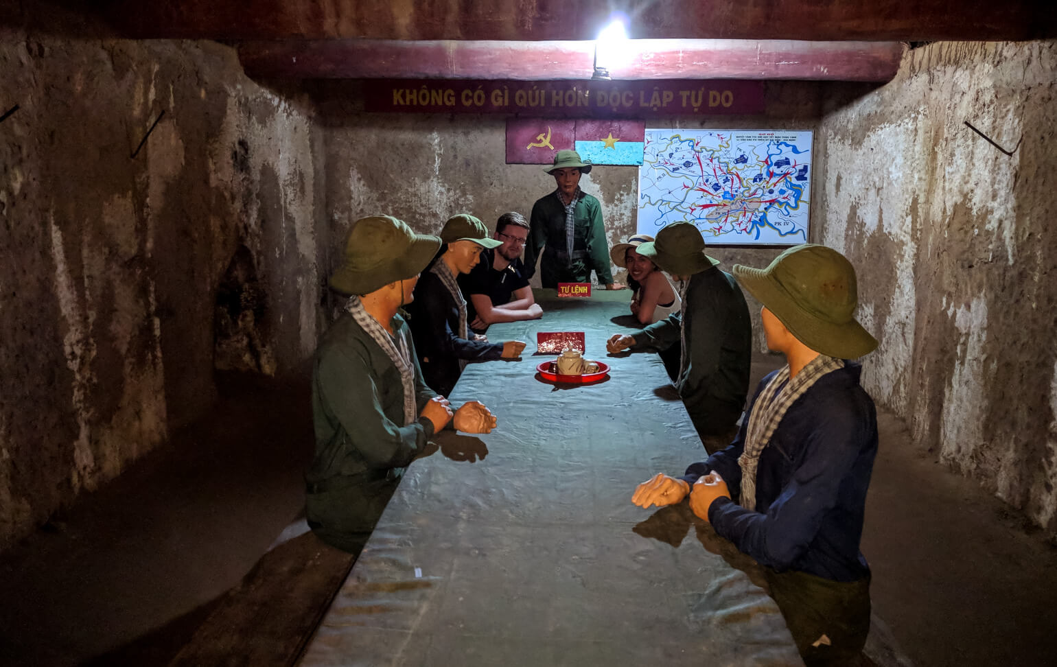Cu Chi tunnel meeting room