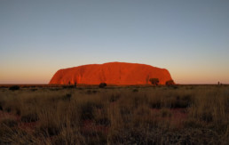 Uluru sunset
