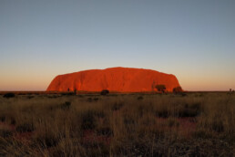 Uluru sunset
