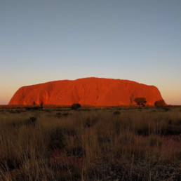 Uluru sunset