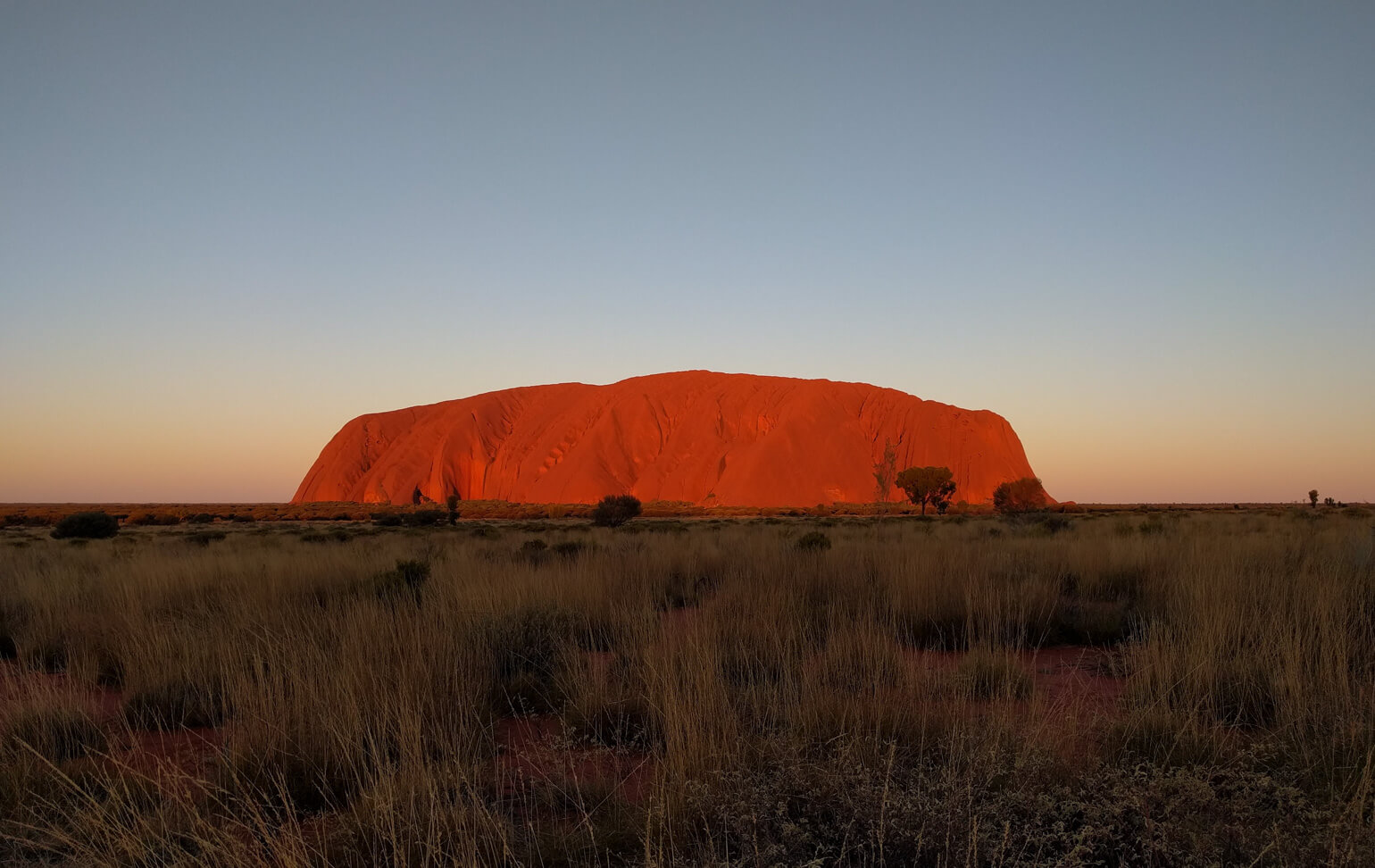 Uluru sunset