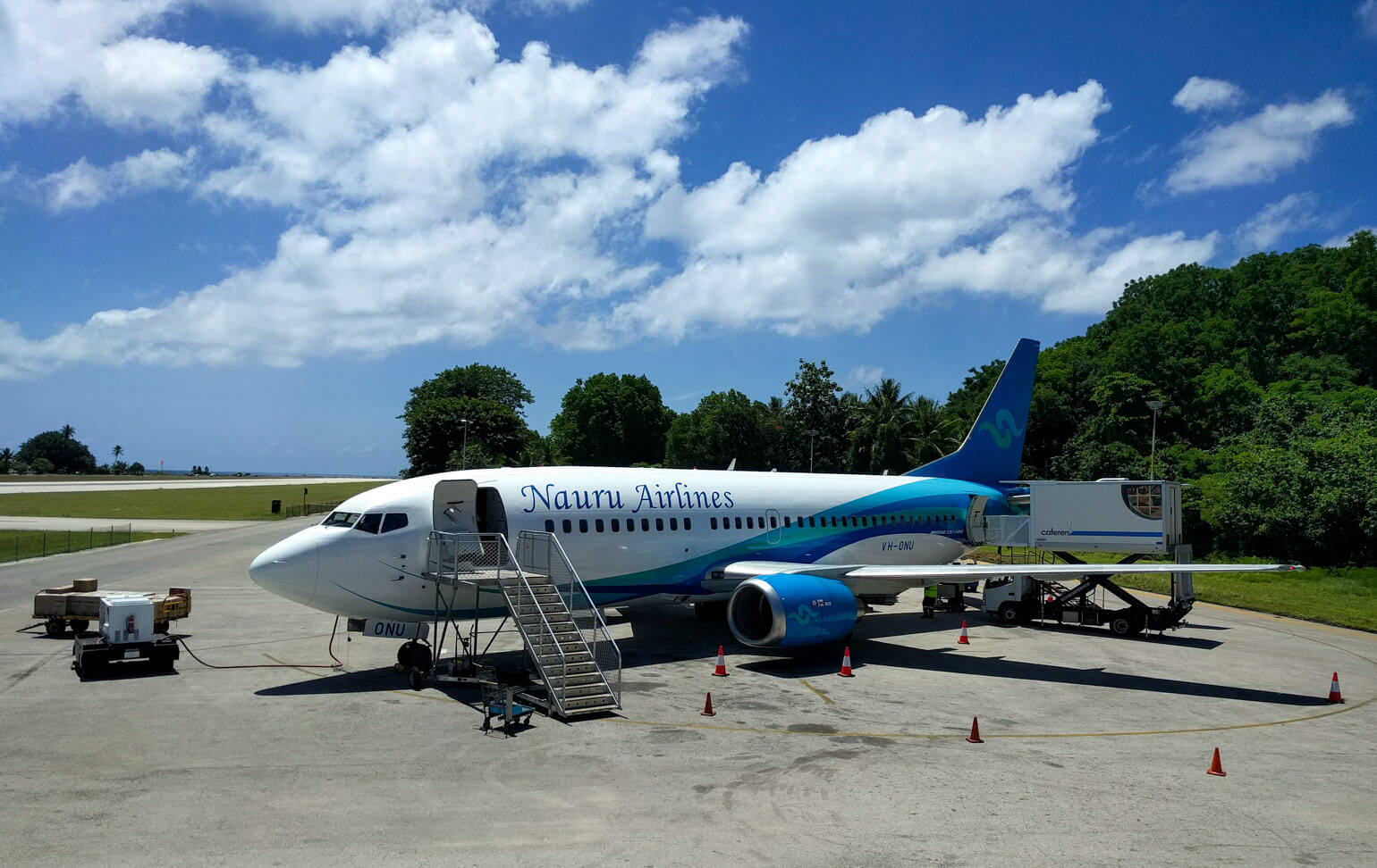 Nauru Airlines plane