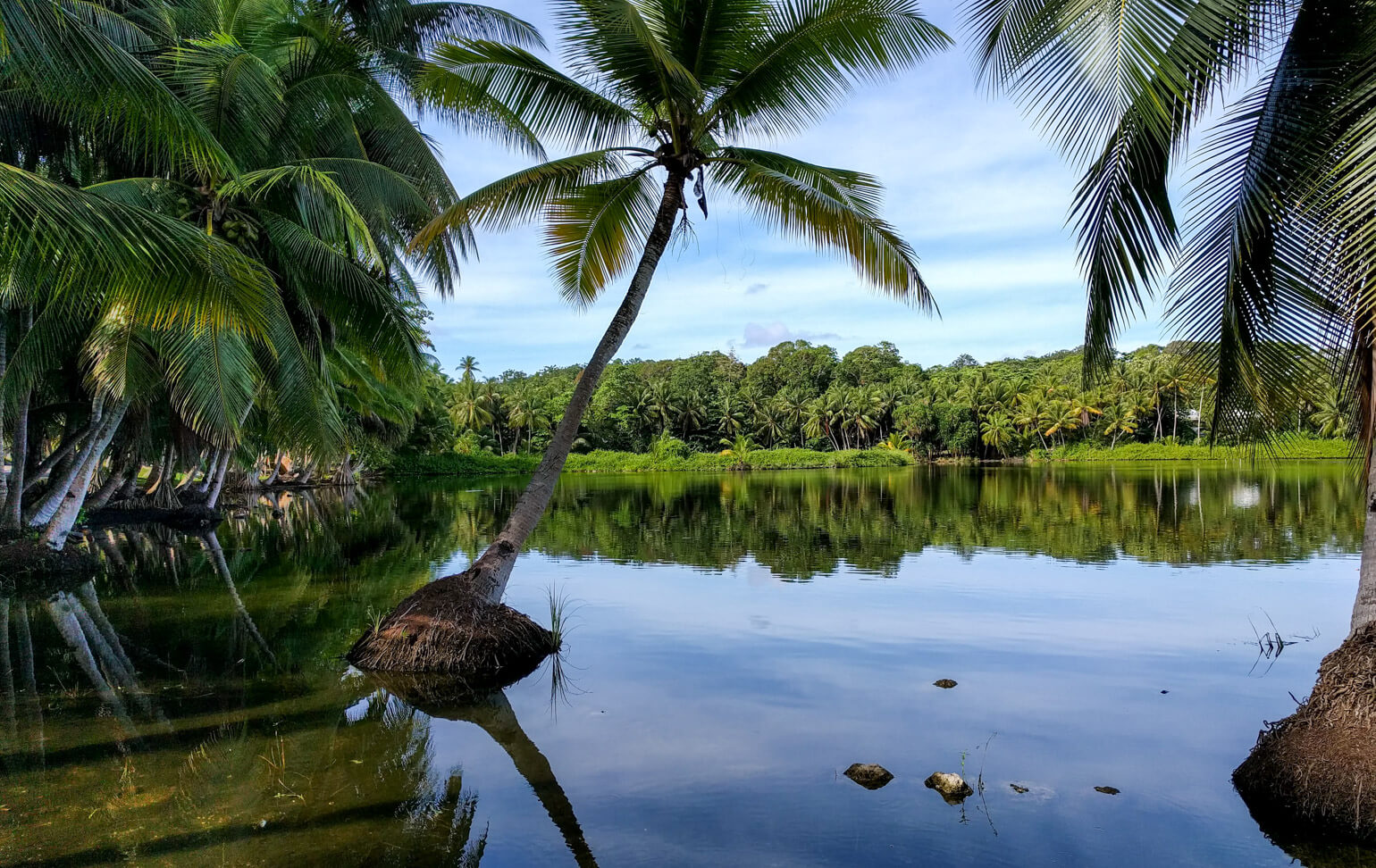 Buada Lagoon, Nauru.