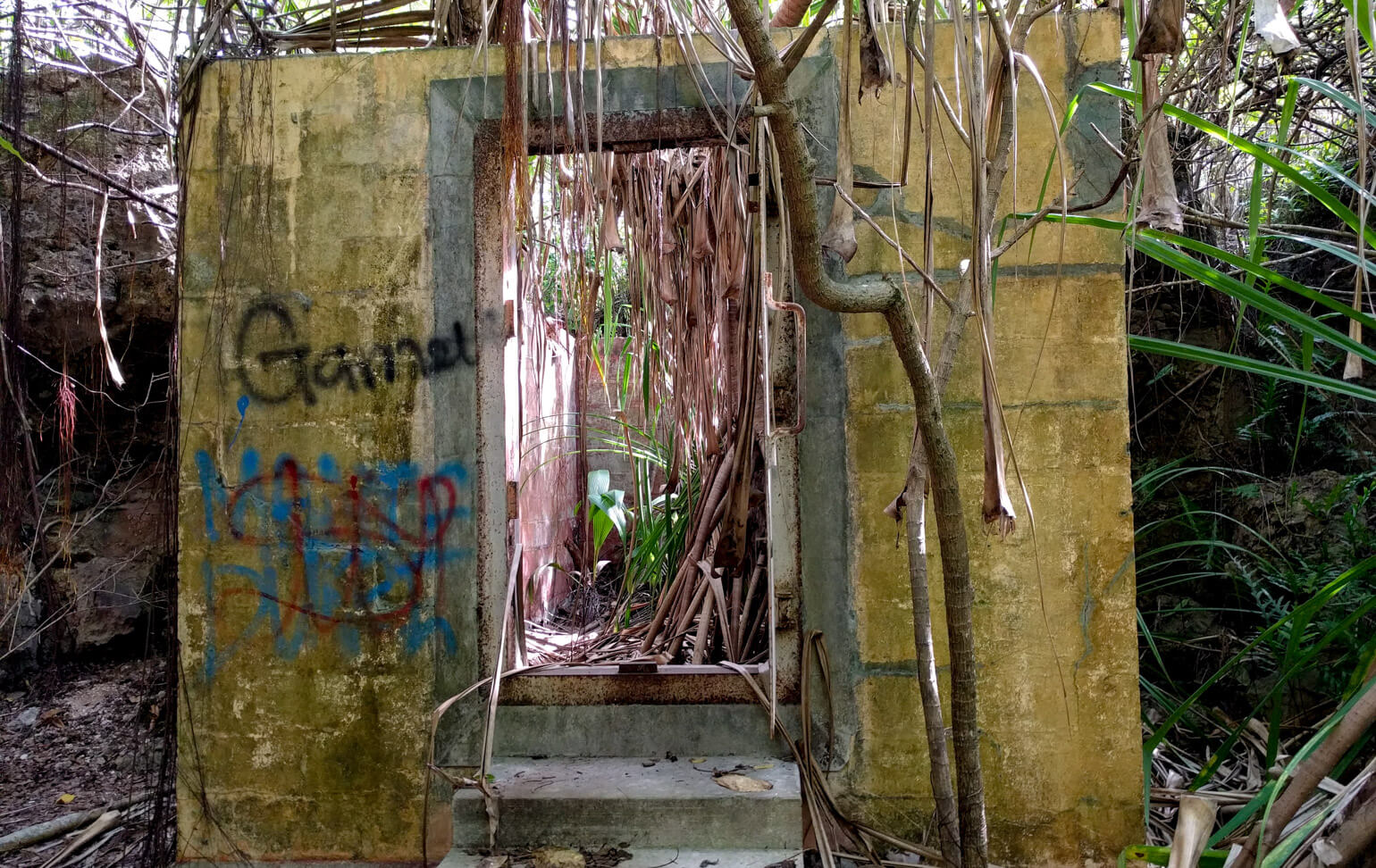 WW2 prison, Nauru.