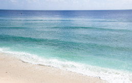 Beach in Nauru.