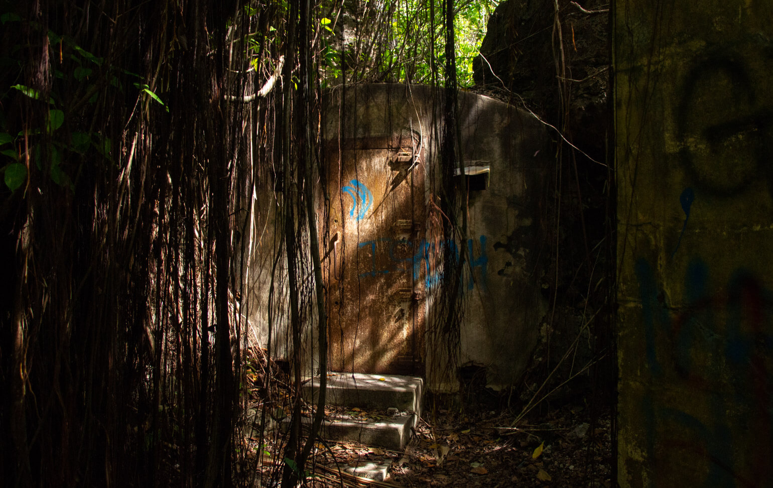 WW2 prison, Nauru.