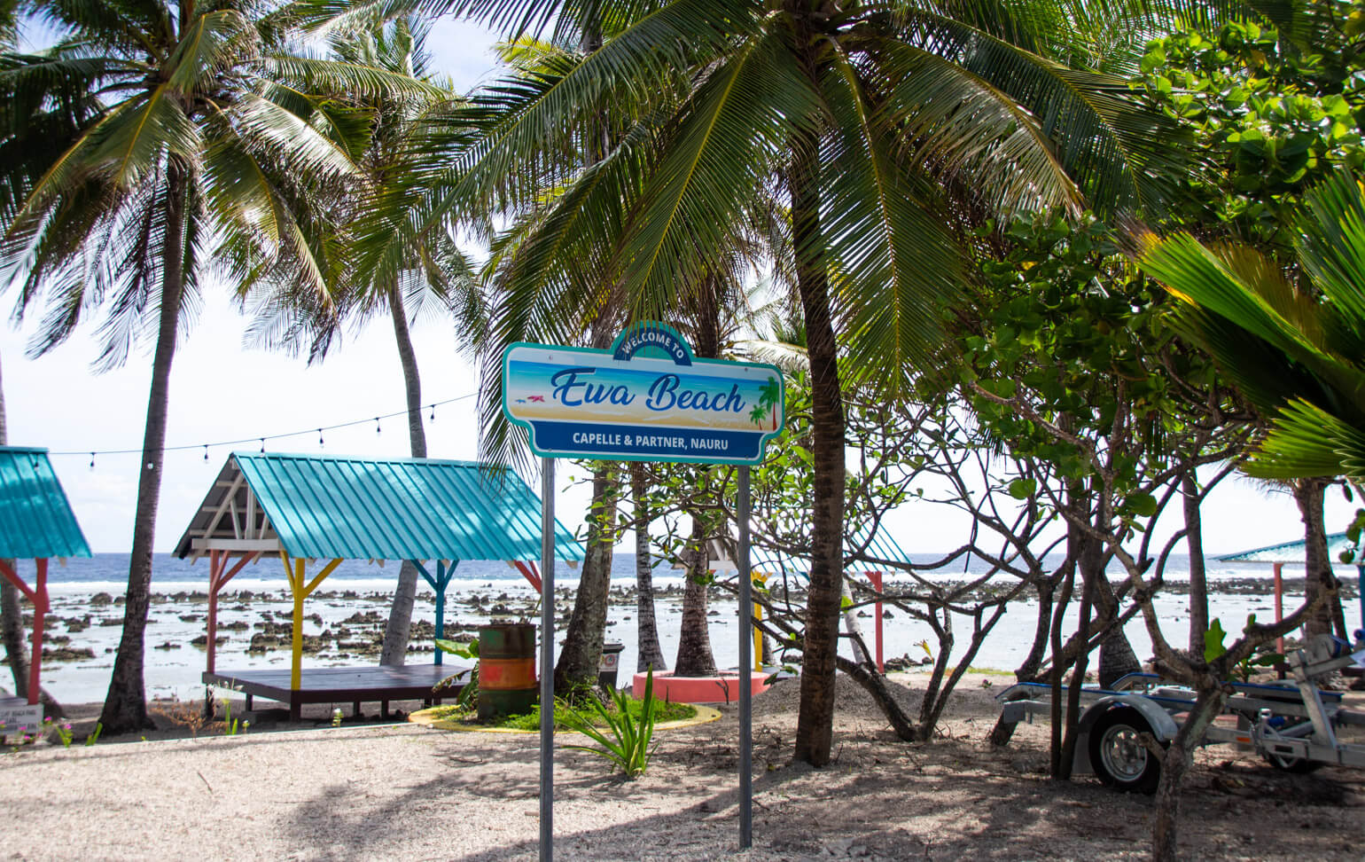 Ewa beach, Nauru.