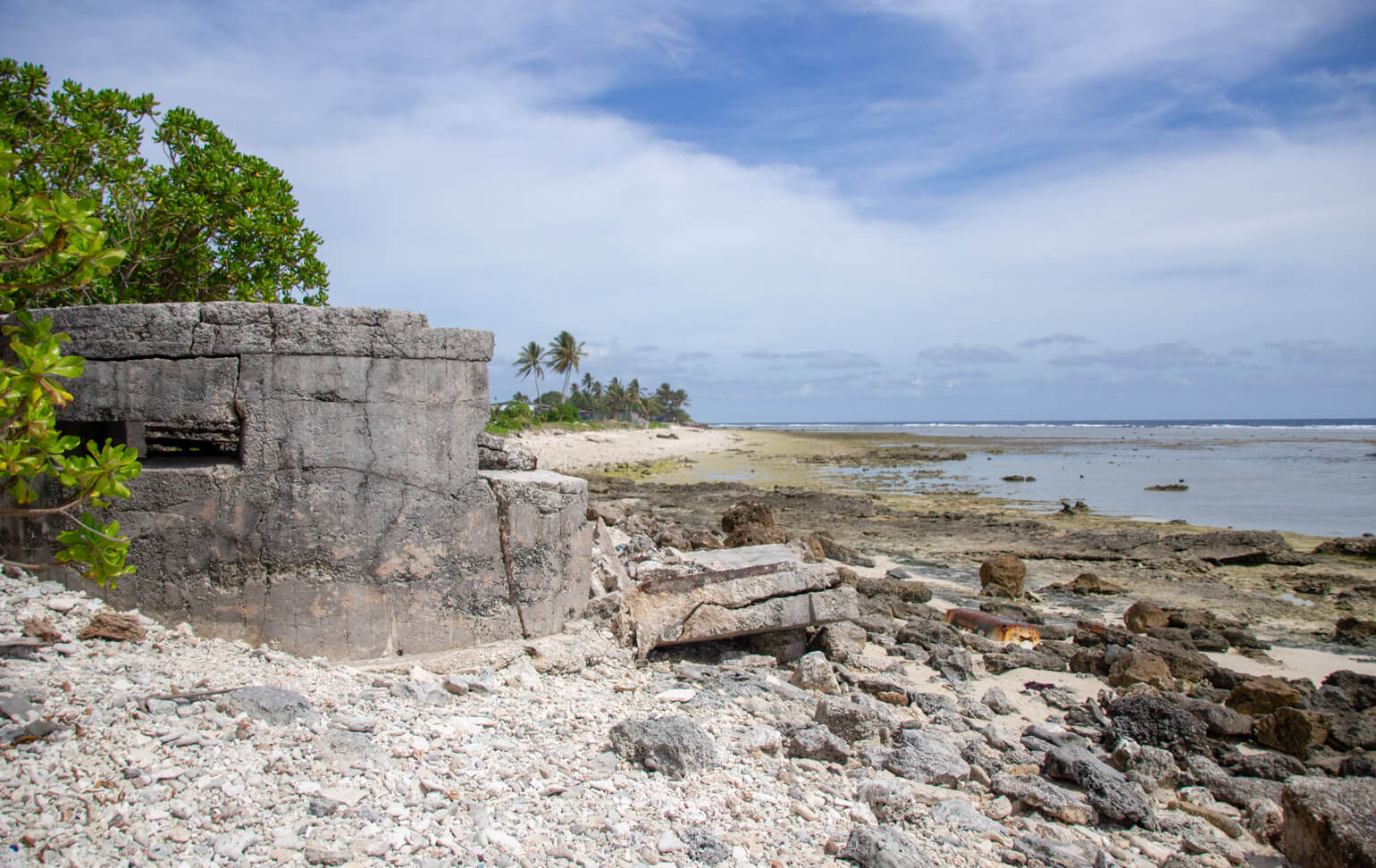 Japanese WW2 bunker, Nauru.