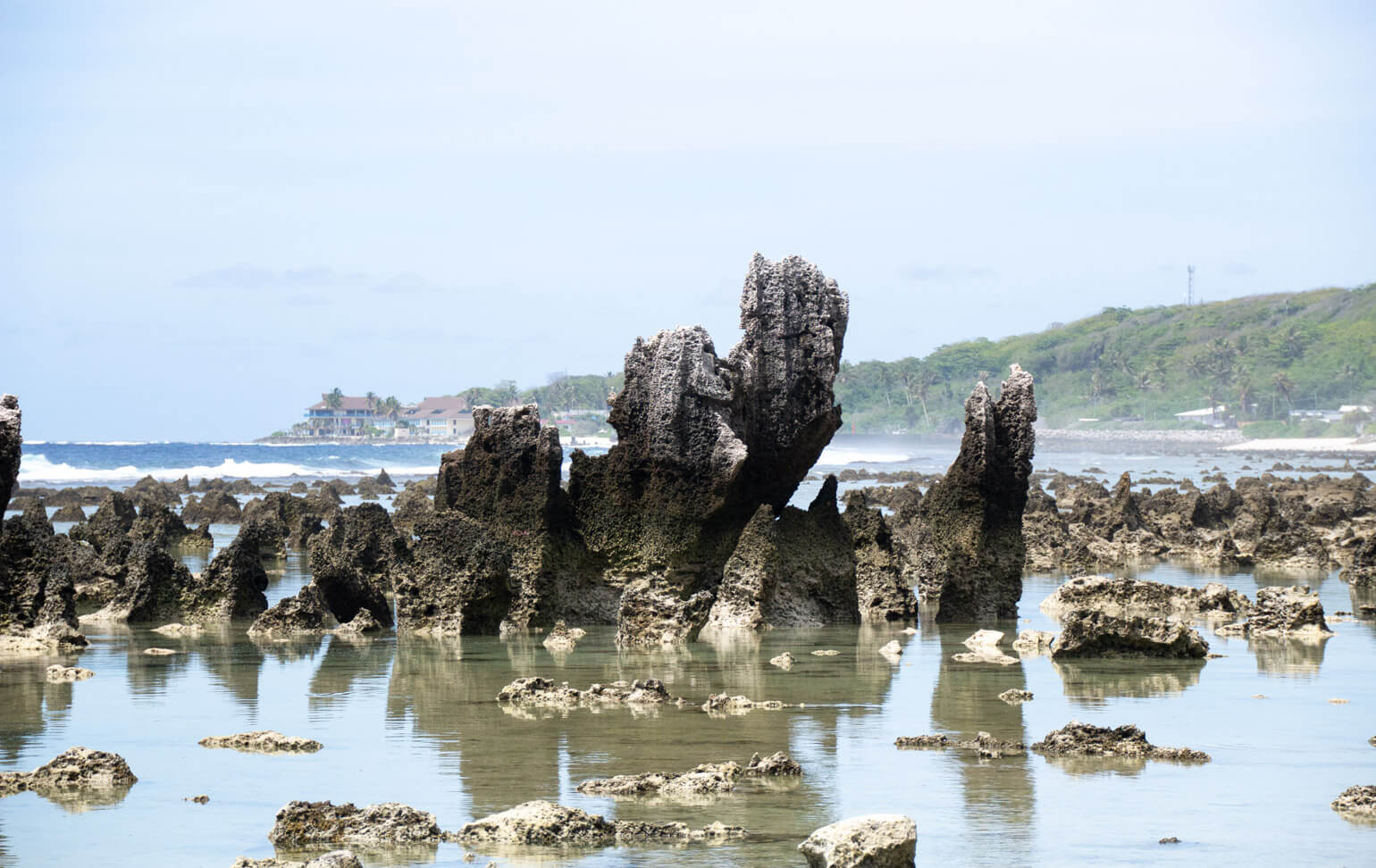 Pinnacles in Nauru.