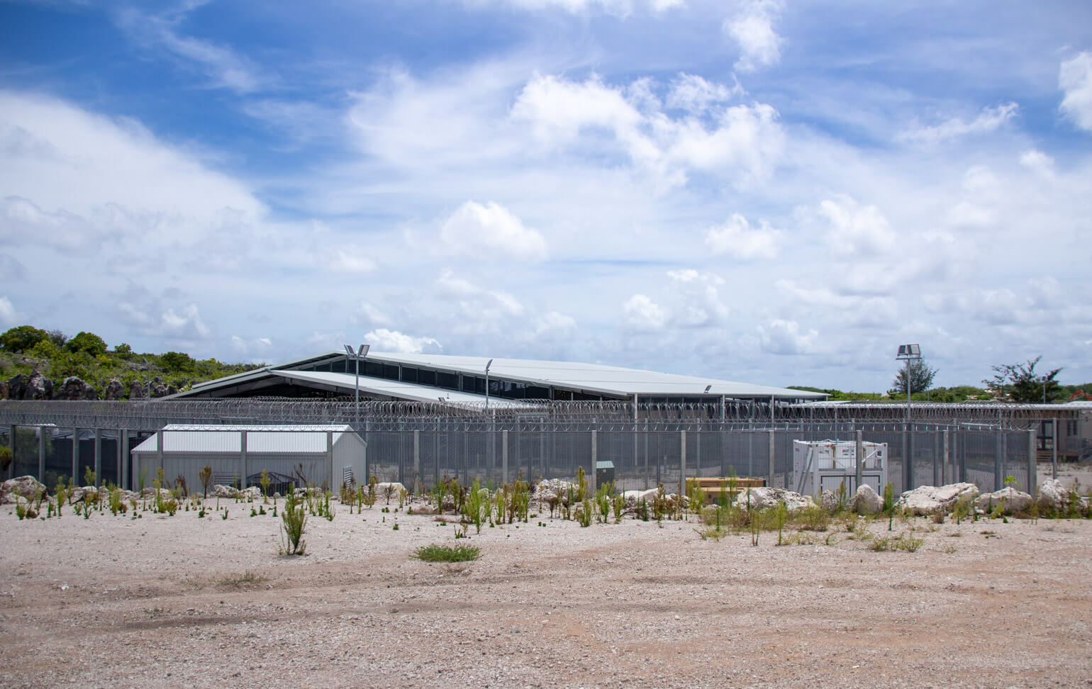 A new prison in Nauru.