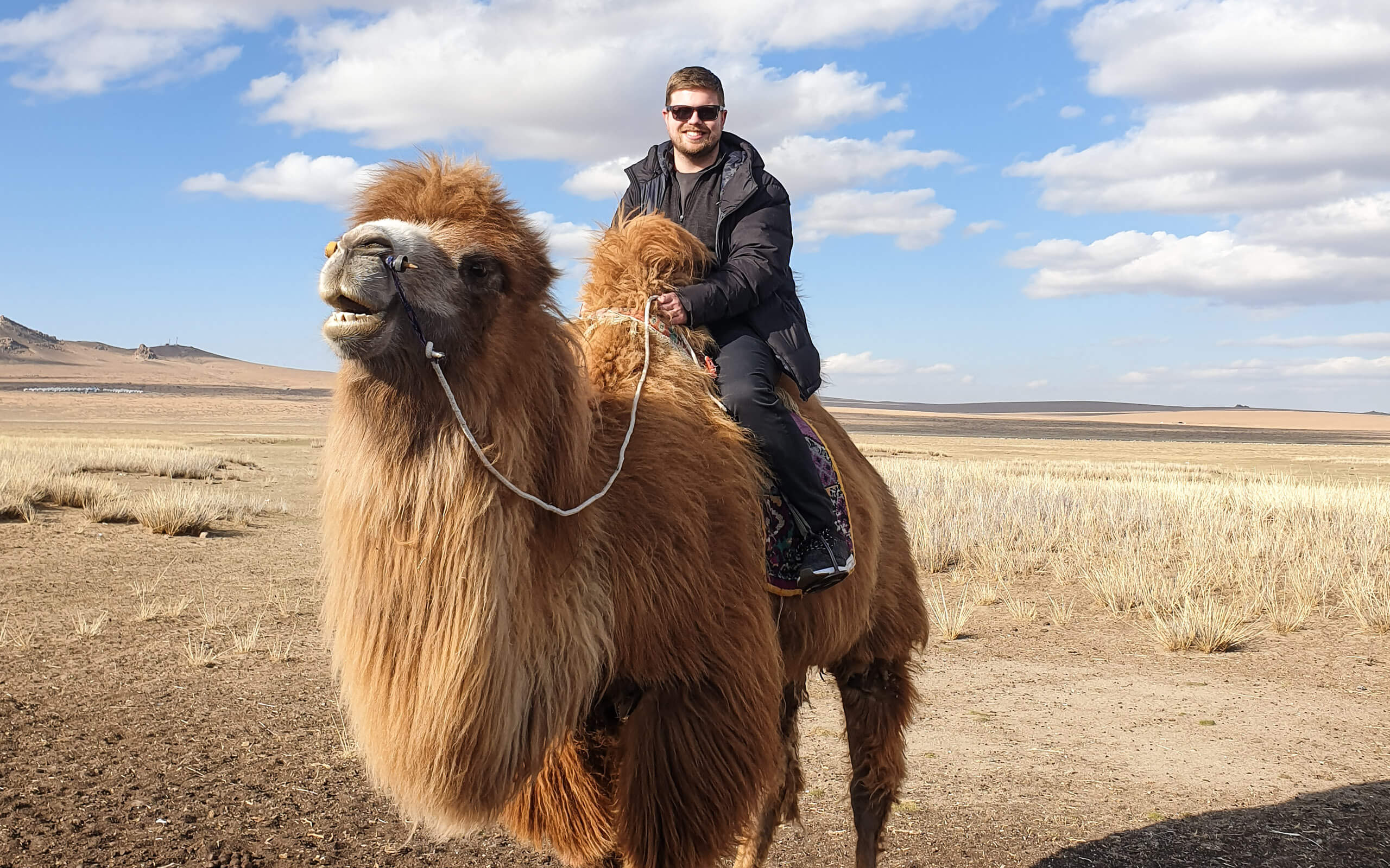 Camel riding